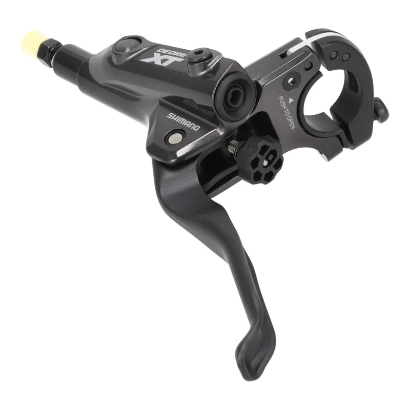 Shimano Deore XT BL-T8100/BR-M8120 Scheibenbremse Trekking vorne links | 4-Kolben | 1000 mm Leitung | inkl. Beläge & 180 mm Adapter