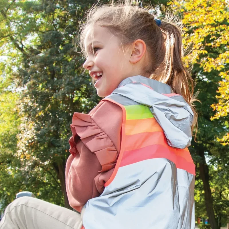 Gilet enfant réfléchissant GoFluo Darkflow