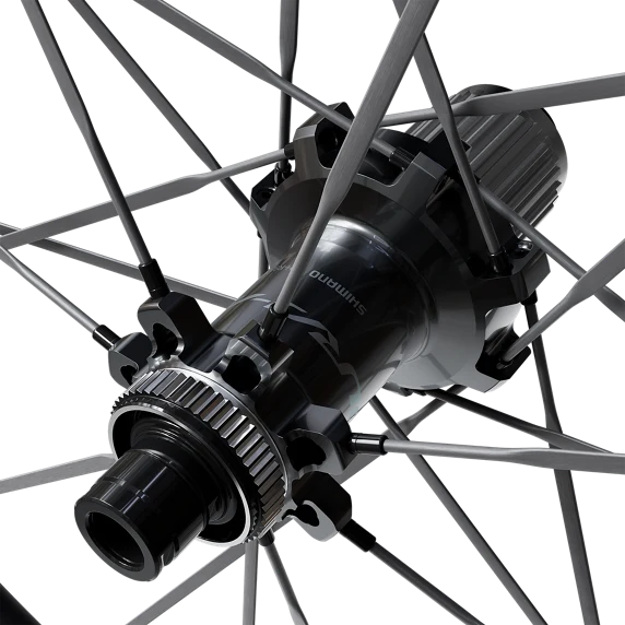 Shimano Dura-Ace WH-R9370-C50-TL-R 12s Hinterrad Center Lock 700 Schwarz