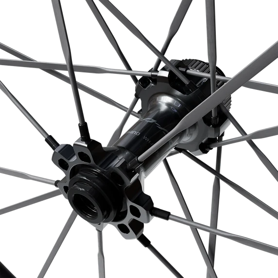Shimano Dura-Ace WH-R9370-C50-TL-F Vorderrad Center Lock 700 Schwarz
