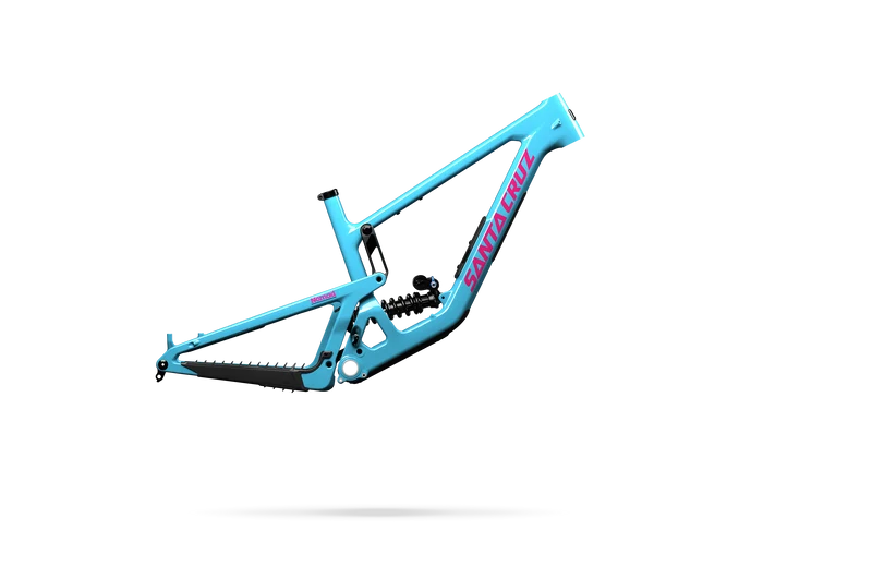 Santa Cruz Nomad Rahmenset 2027 Gloss Aqua-Magenta