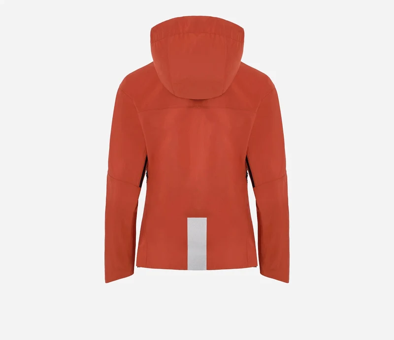 Hiru Lab Wasserdichte Jacke Damen Ziegelrot