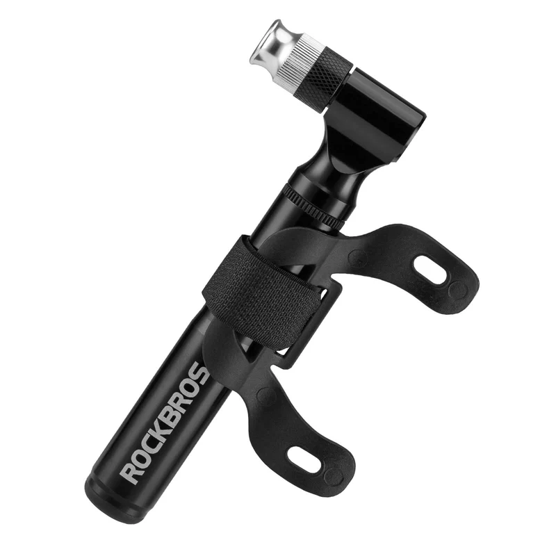 Fahrradpumpe 130PSI Tragbar mit Halterung Presta & Schrader Ventile