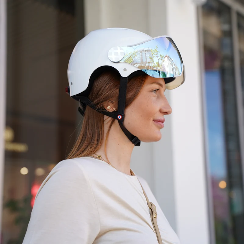 Casque vélo ville LED DIEZZ Valor France