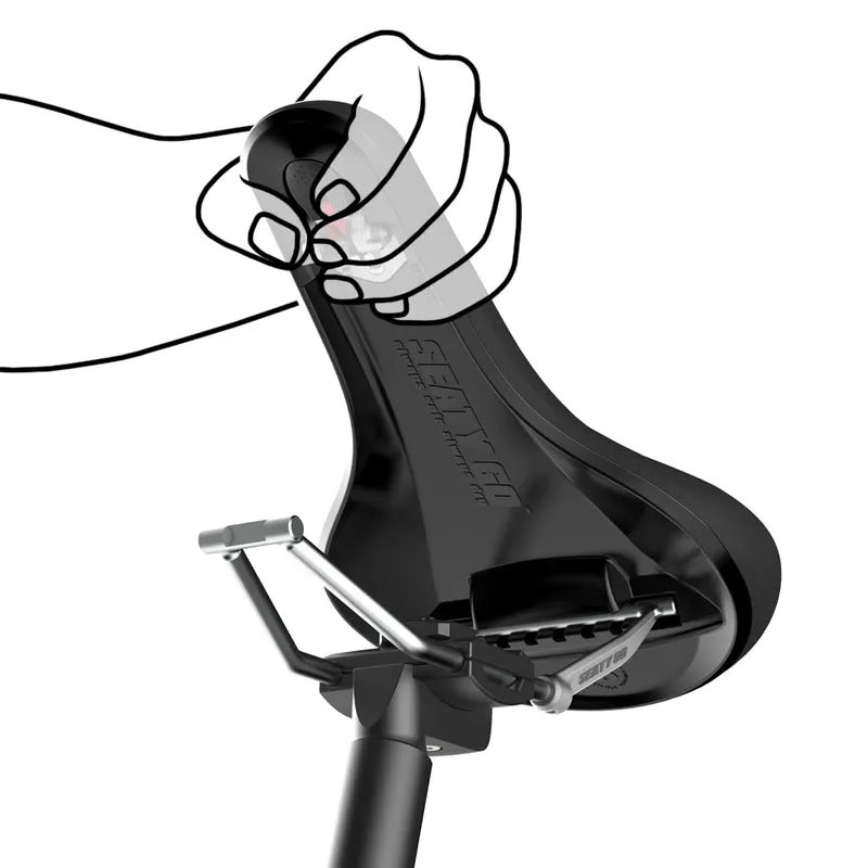 Selle de vélo amovible Seatylock Seatygo Urban