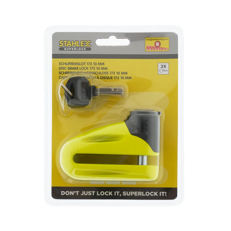 Bremsscheibenschloss Secure 10.0 mm Profi – 10 mm, kompakt, leicht