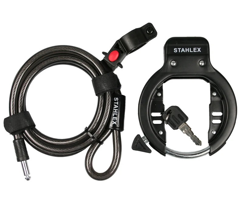 Rahmenschloss Urbanlock + Einsteckkabel – 8 mm