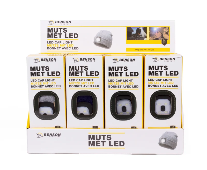 Mütze mit LED-Display