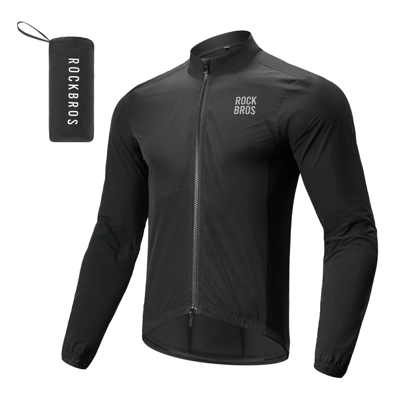 Herren Leichte Fahrradjacke Atmungsaktiv Frühling