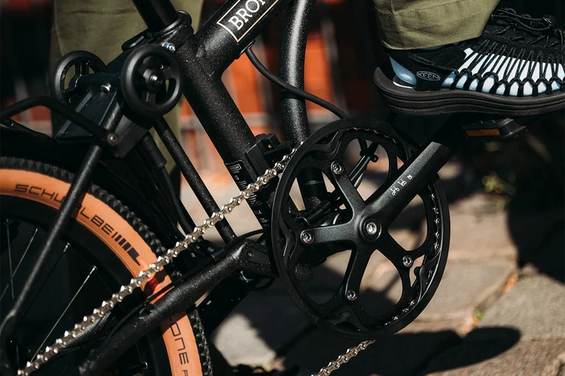 Brompton Electric G Line with Roller Frame - 4-Speed Folding Bike