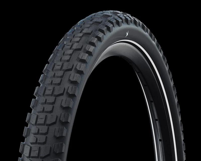 Schwalbe Hybrid Johnny Watts Standard, TLR Faltreifen 27,5", Addix Green black/reflex