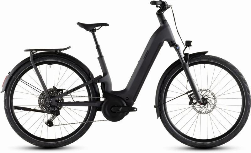 Cube Kathmandu Hybrid One11 HPC Pro 800 Wh E-Bike Easy Entry 28" slapgrey´n´black