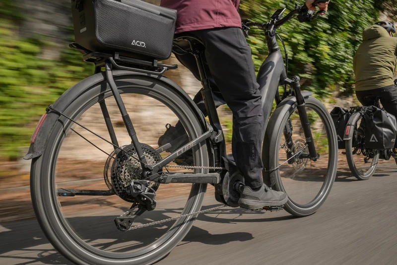 Cube Kathmandu Hybrid One11 HPC SLT 800 Wh E-Bike Easy Entry 28" carbon´n´silverdust