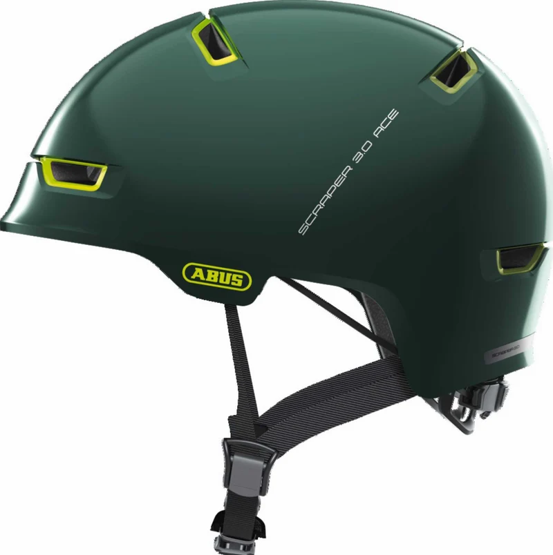 B-Ware - Abus SCRAPER 3.0 ACE Helm ivy green (Gebrauchtware)