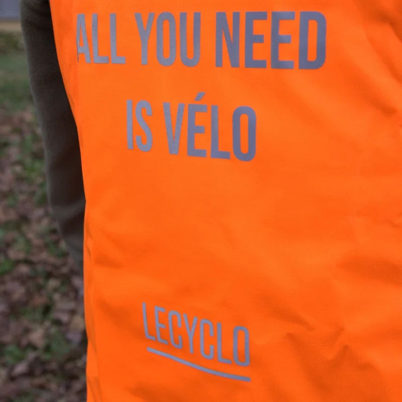 gilet fluo vélo Vasimimile adulte réversible Vasi lzocel Reverso