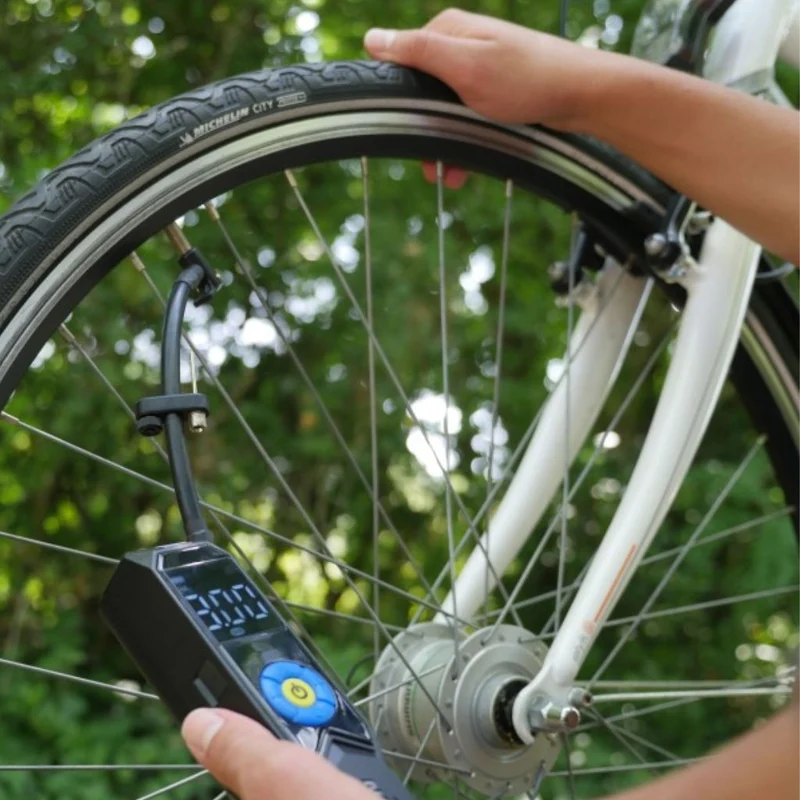 Pompe vélo mini compresseur USB-C rechargeable Michelin