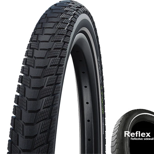 Schwalbe Pick-Up Addix E Performance Line, Tube, Drahtreifen 26" TwinSkin, Super Defense black-reflex