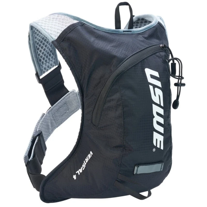 USWE Vertical 4L Trinkrucksack Carbon schwarz