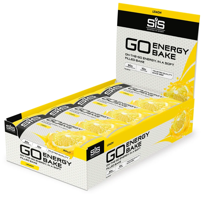 SIS GO Energiekuchen 12x50g Zitrone