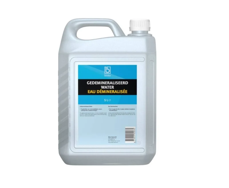 Batteriewasser 5 L – Demineralisiertes Wasser für Dampfbügeleisen und Batterien