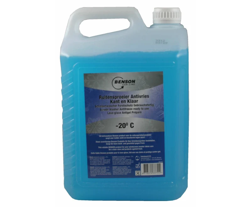 Scheibenwaschmittel Frostschutz 5L, Bis -20°C, Klare Sicht im Winter