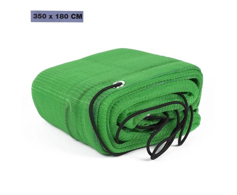 Feinmaschiges Anhängernetz 3,5x1,8m mit Tasche für sicheren Transport