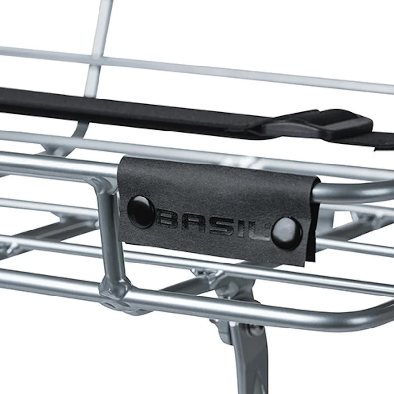 Porte-bagage avant aluminium avec rebords Portland Basil