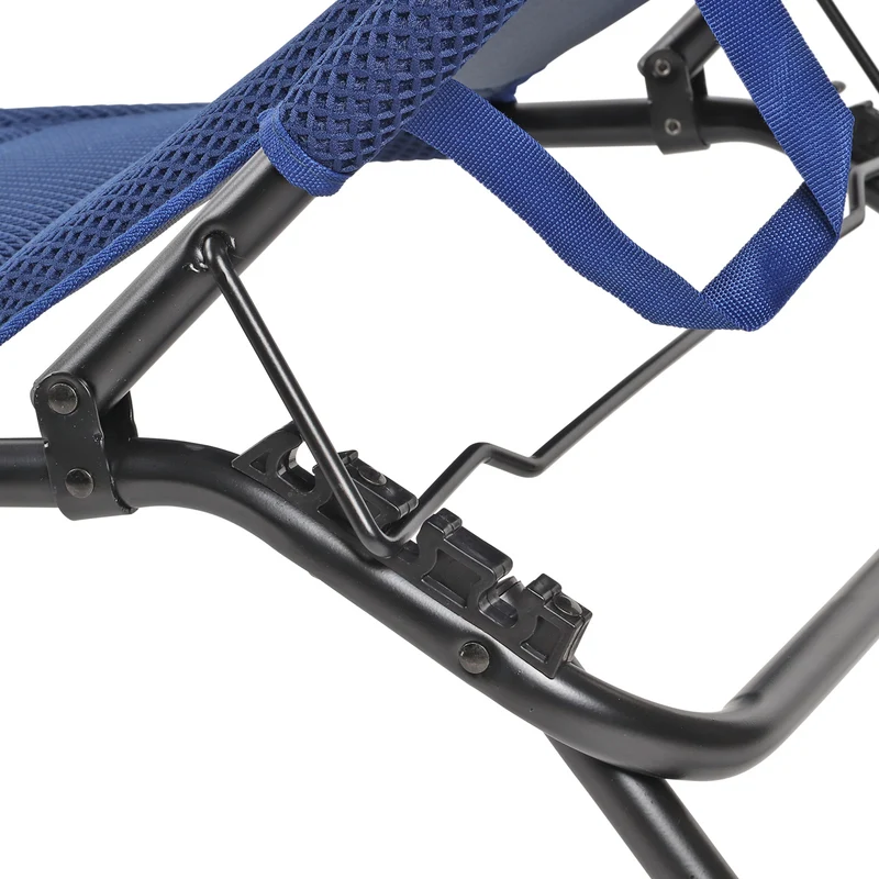 Via Mondo Campingliege "Grande Azul" 3 fach verstellbar Alu Rahmen comfortabel stabil