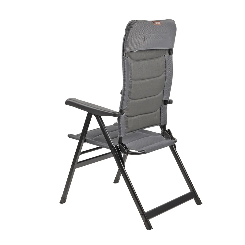 Via Mondo Campingstuhl "Piccolo Cinzo" 7 fach verstellbar breite Armlehen kompaktes Packmaß