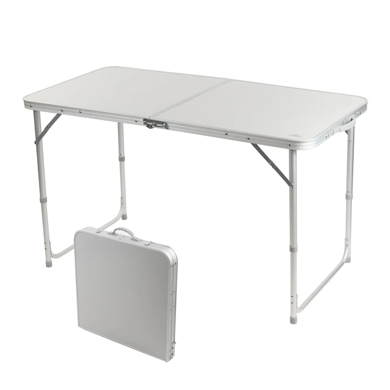 Via Mondo Campingtisch "Valise" für 4 Personen höhenverstellbar stabil klappbar