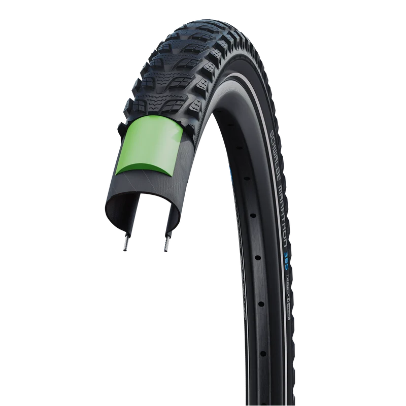 Pneu Schwalbe Marathon 365 TwinSkin GreenGuard Addix 4 Season 26 pouces