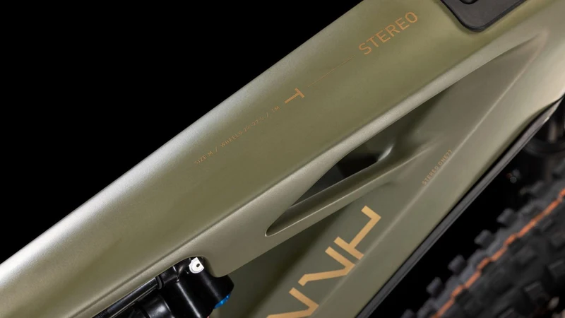 CUBE Stereo Hybrid ONE77 HPC TM 800 dustyolive´n´gold
