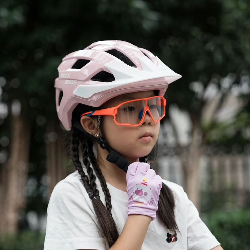 Selbsttönende Fahrradbrille für Kinder mit UV400-Schutz