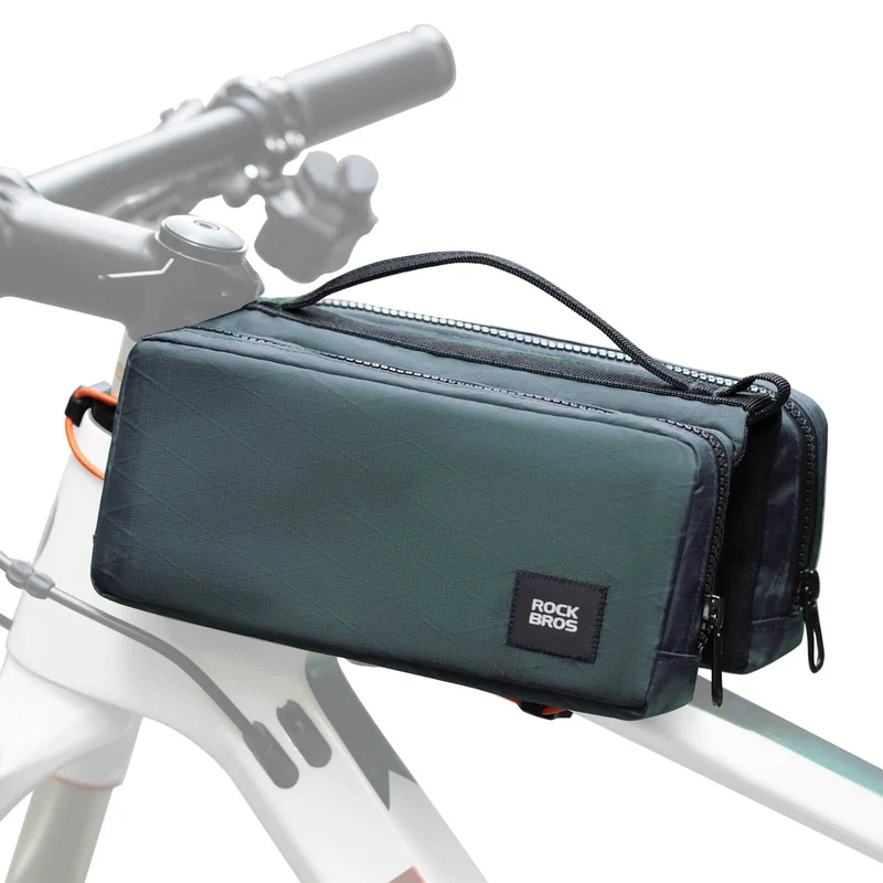 ROCKBROS Fahrradtasche Rahmentasche mit Schultergurt Oberrohrtasche