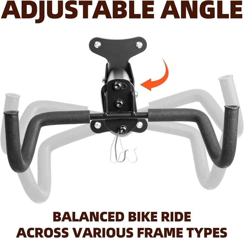 ROCKBROS Fahrrad Wandhalterung Robust Fahrradhalter Verstellbar 15kg