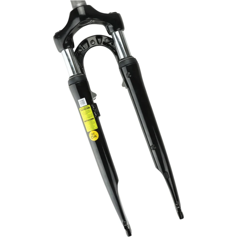 SR Suntour Federgabel CR7 Schnellspanner QR 28 Zoll Gewindeschaft 1 1/8 Zoll schwarz