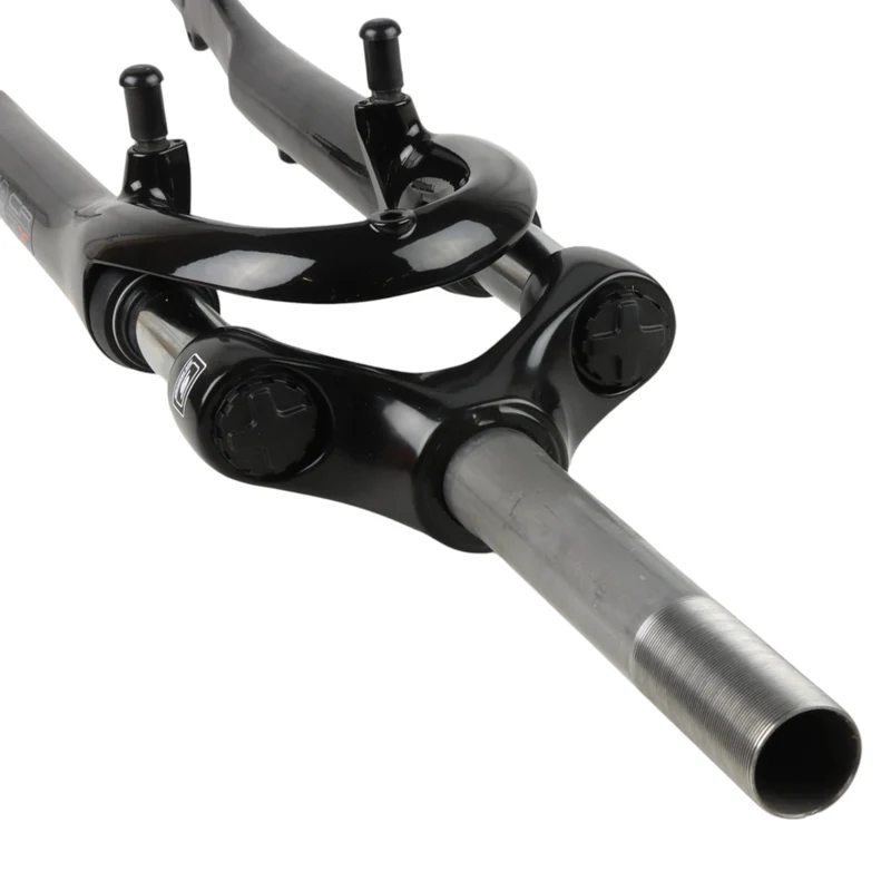 SR Suntour Federgabel CR7 Schnellspanner QR 28 Zoll Gewindeschaft 1 1/8 Zoll schwarz