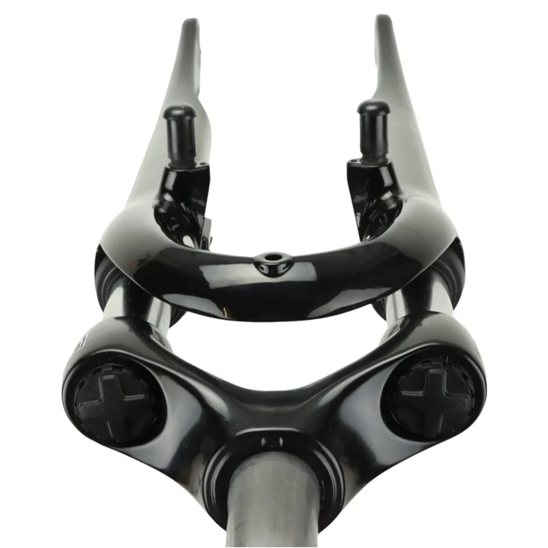 SR Suntour Federgabel CR7 Schnellspanner QR 28 Zoll Gewindeschaft 1 1/8 Zoll schwarz