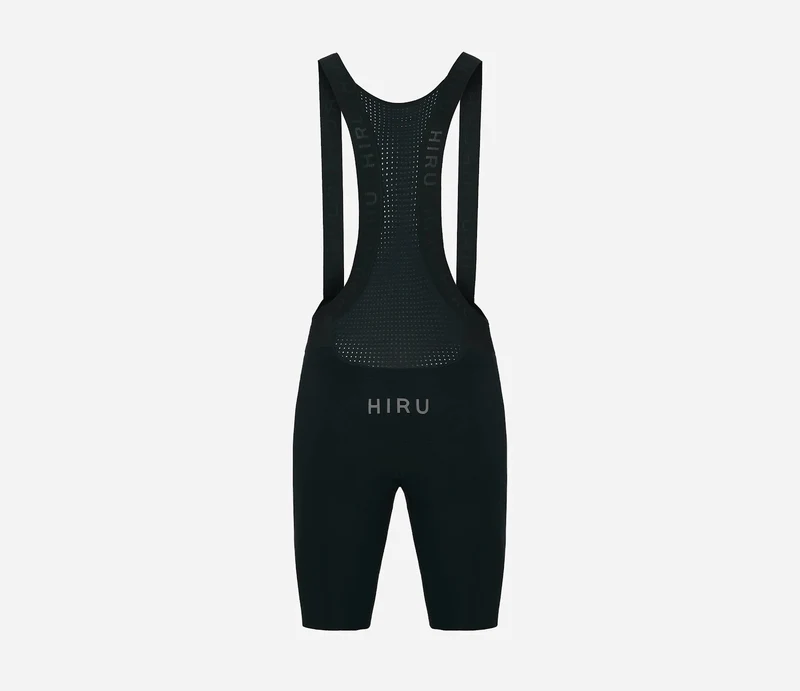 Hiru Lab Kurze Trägerhose Herren Schwarz
