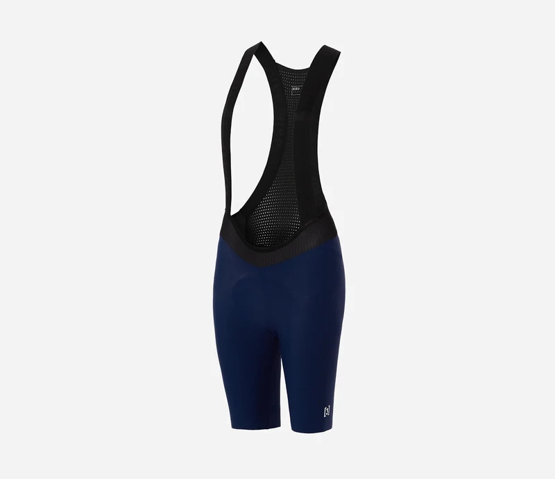 Hiru Lab Kurze Trägerhose Damen Navy