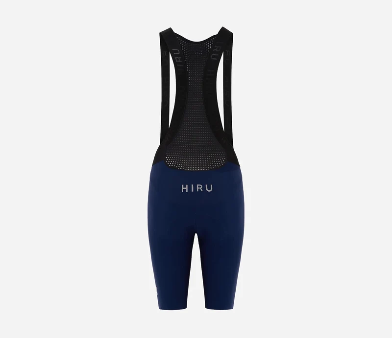 Hiru Lab Kurze Trägerhose Damen Navy