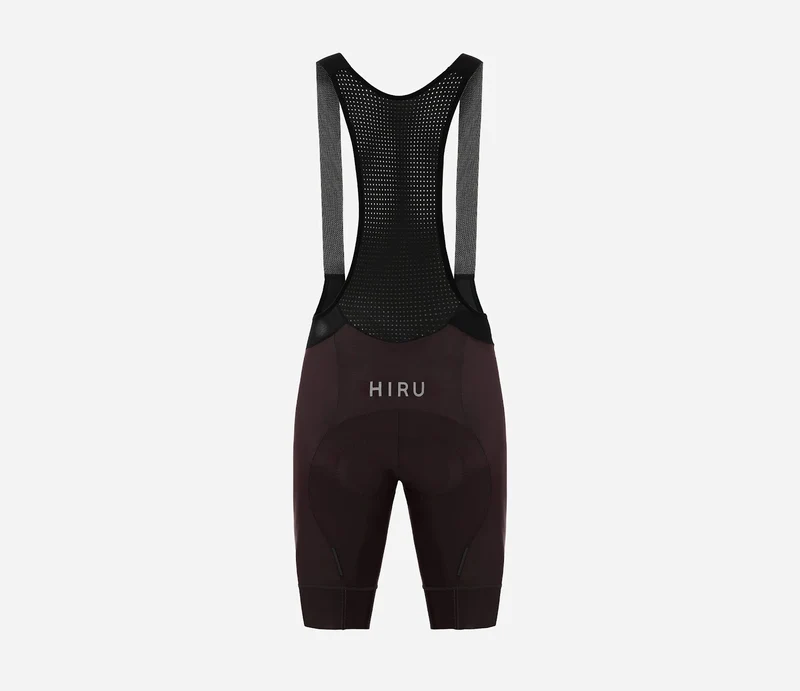 Hiru Advanced Kurze Trägerhose Herren Chocolate