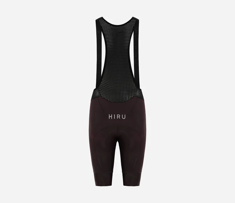 Hiru Advanced Kurze Trägerhose Damen Chocolate