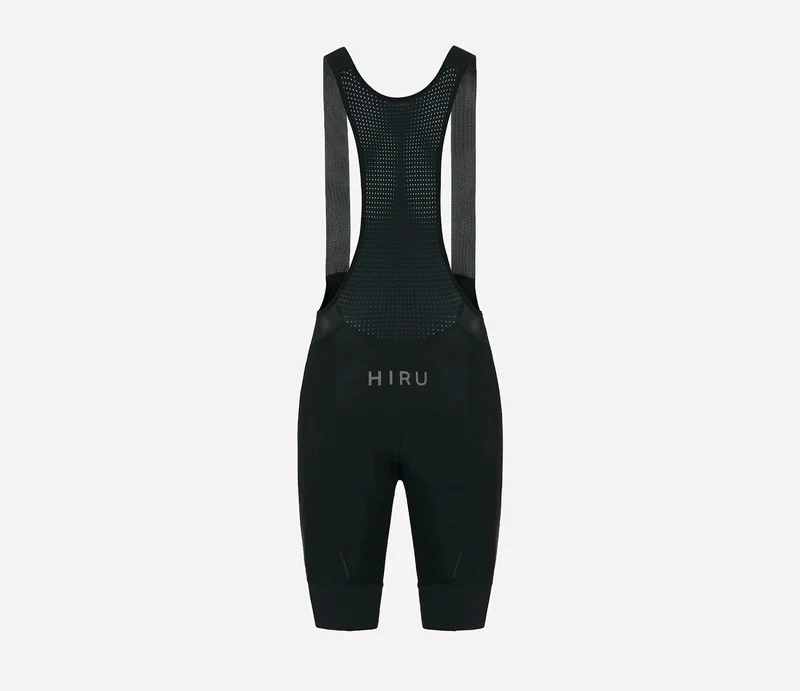 Hiru Advanced Kurze Trägerhose Damen Schwarz