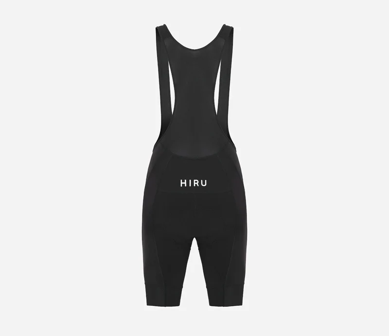 Hiru Core Kurze Trägerhose Herren Schwarz