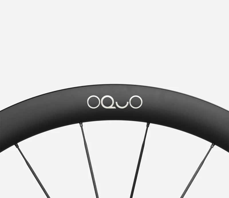 Oquo Hinterrad Rennrad RP45LTD CS Shimano HG Schwarz
