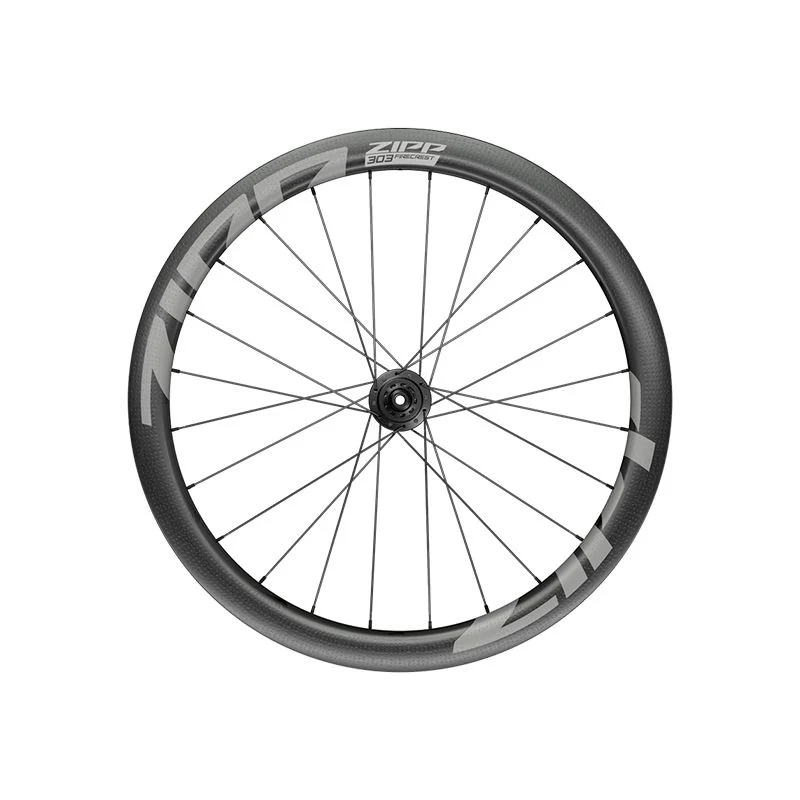 Hinterrad Zipp 303 Firecrest Tubular Scheibenbremse Center Lock 12x142mm 10/11s Carbon Schwarz