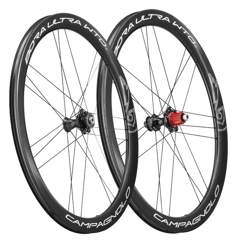 Laufradsatz Campagnolo Bora Ultra WTO 45 2WF C23 TLR Scheibenbremse Center Lock N3W Carbon Team Edition Schwarz