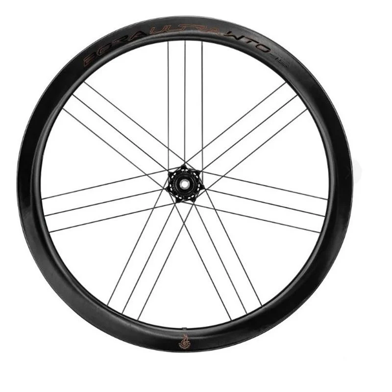 Laufradsatz Campagnolo Bora Ultra WTO 45 2WF C23 Tubeless Ready Scheibenbremse Center Lock HG11 Carbon Schwarz