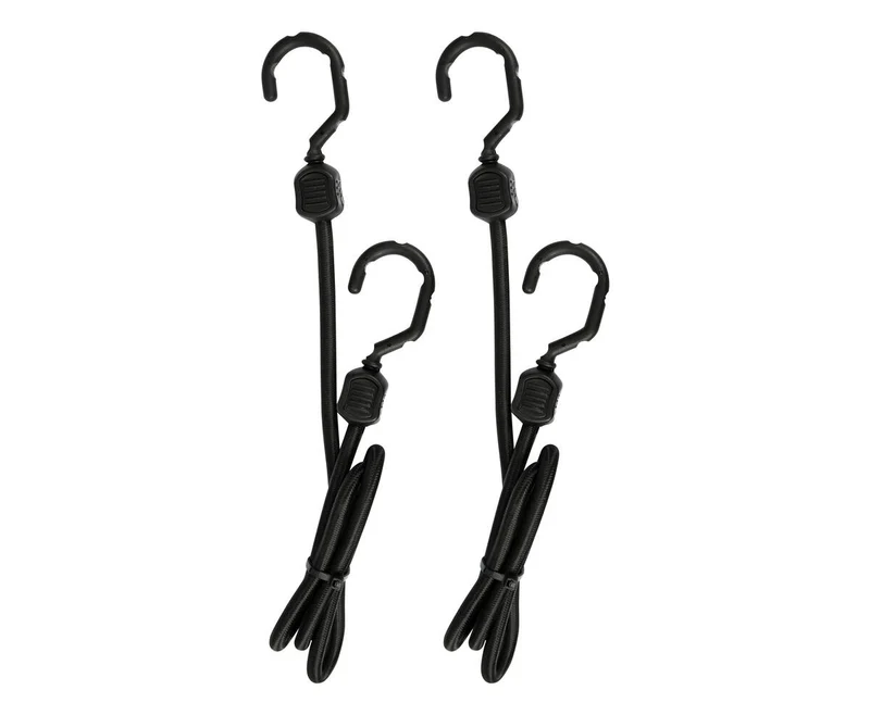 Gepäckspinne 100 cm, 4 Haken, dehnbar bis 200 cm - Ideal für Gepäck.